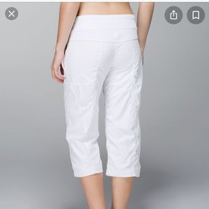Lululemon dance studio crop with cargo pockets